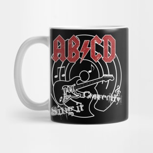 AB CD - Sing It Correctly Mug